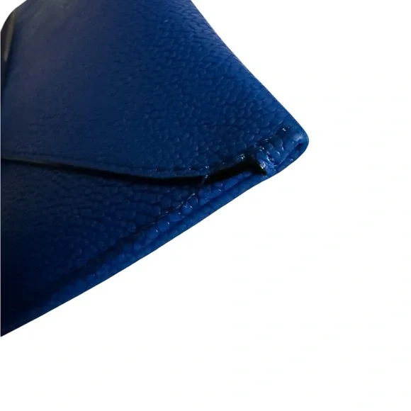 Stella And Dot Envelope Clutch Wristlet COBALT Blue with 3 Card Holders NWOT - Picture 9 of 10